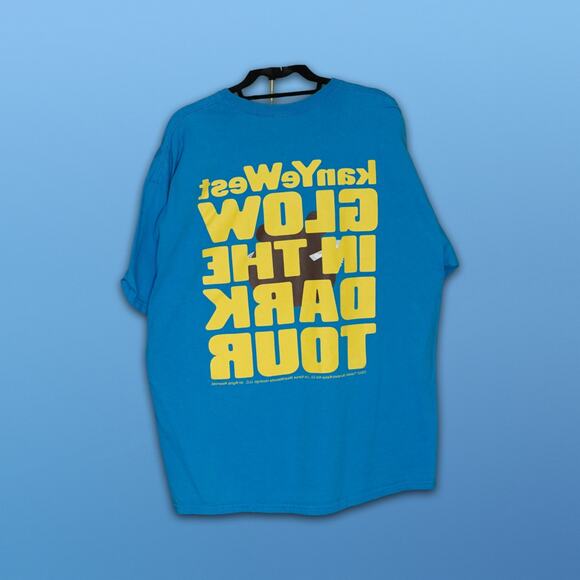 Vintage 2007 Kanye West Glow in the Dark Tour Shirt XXL - Picture 4 of 10